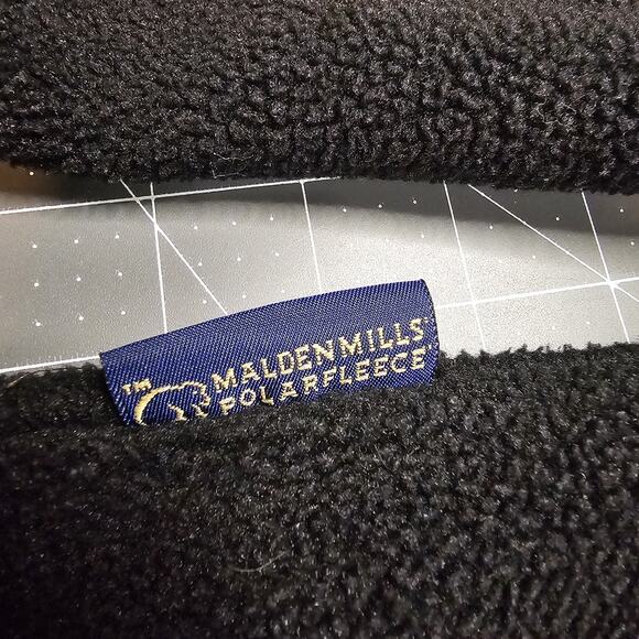 Black Diamond Fleece Jacket Mens Medium Black Malden Mills Climbing Hiking Work - Picture 6 of 14